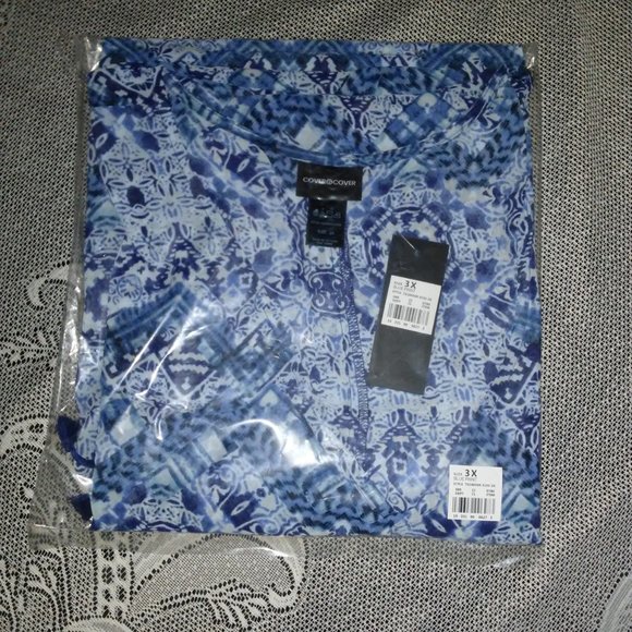 Cover 2 Cover Women's Tassel Trim Poncho Cover Up - Picture 4 of 4